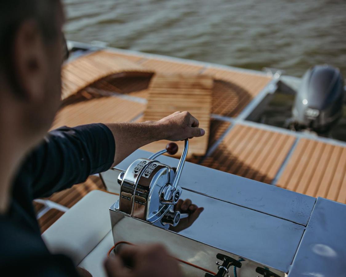 Hausboot Mit Traumlage In Luebeck-Travemuende Hotel Buitenkant foto